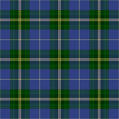 Nova Scotia Tartan Plaid. Regional tartan of Canada. 