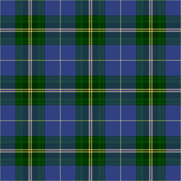 Nova Scotia Tartan Plaid. Regional Tartan Of Canada. 