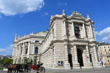 Wien - Burgtheater, Hauptportal