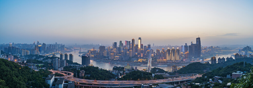 Modern metropolis skyline, Chongqing, China, © onlyyouqj