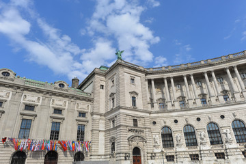 Fototapeta na wymiar Hofburg Wien 