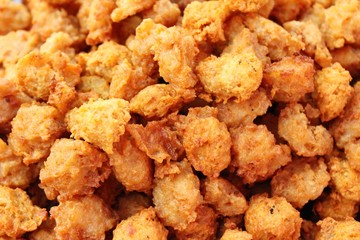 Fried chicken is delicious in street food