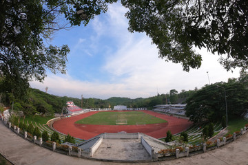 football stadium at betong is the southernmost district (amphoe) of Yala Province, southern Thailand.