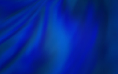 Dark BLUE vector abstract blurred layout.