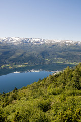 Mount Hanguren Views in Voss Norway