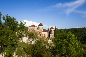 Fototapeta na wymiar Motsameta Monastery near Kutaisi, Georgia