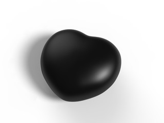 Blank Promotional Shape Stress Ball for branding. 3d render illustration.
