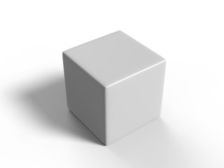 Blank Promotional Shape Stress Ball for branding. 3d render illustration.