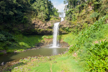 Waterfall in south of Laos