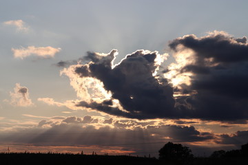 Le soleil se cache