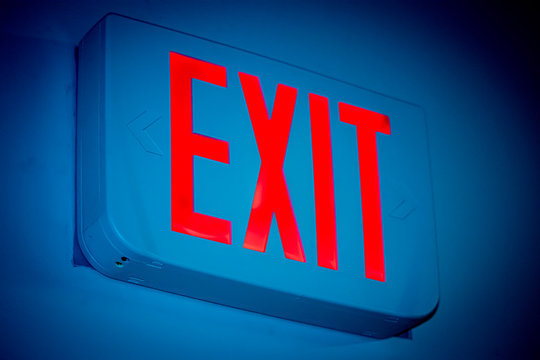 exit sign