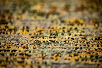 close up of carpet texture
