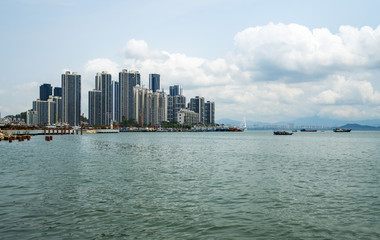 The coastal city is in shenzhen, China