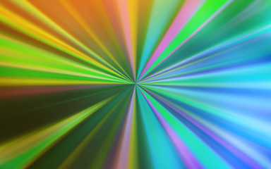 Light Blue, Yellow vector blurred pattern.