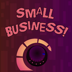 Handwriting text writing Small Business. Concept meaning Little Shop Starting Industry Entrepreneur Studio Store