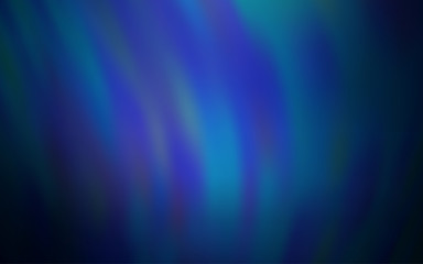 Dark BLUE vector colorful blur backdrop.