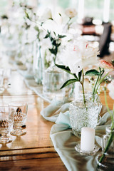 Wedding decoration and floristics, wedding design