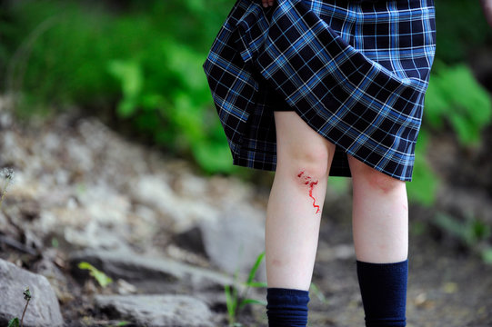 blessure au genou