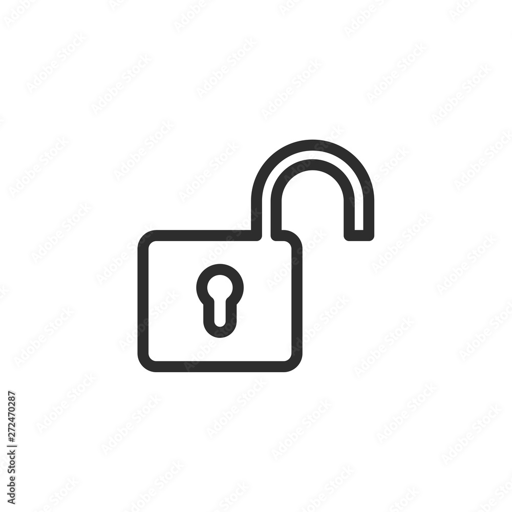 Aufkleber lock icon vector. encryption icon. lock icon in trendy flat style isolated. security symbol logo des