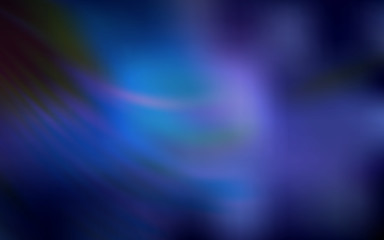 Dark Purple vector blurred template.