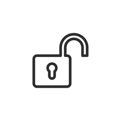 Lock icon vector. Encryption icon. Lock Icon in trendy flat style isolated. Security symbol logo design inspiration