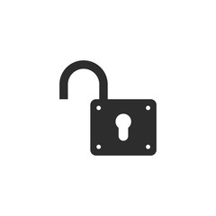 Lock icon vector. Encryption icon. Lock Icon in trendy flat style isolated. Security symbol logo design inspiration