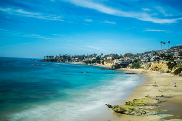 California coastline beach landscape