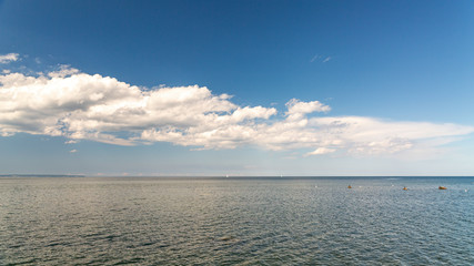 Obraz premium Ostseepanorama bei Göhren auf Rügen