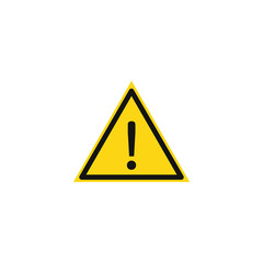 warning icon sign symbol. attention sign icon. Hazard warning attention sign. Exclamation danger vector illustration