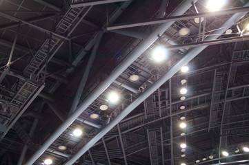Stadium dome roof ceiling Steel frame