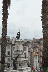 Fototapeta na wymiar Calles y monumentos de Lisboa, Portugal.