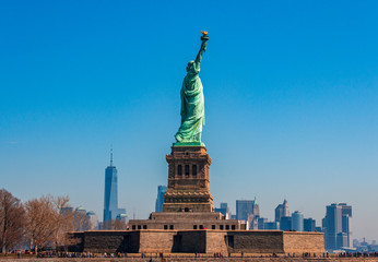 statue of liberty view of new york