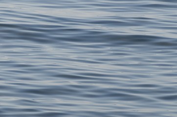 Background or texture of water with waves in the foreground