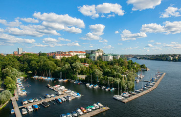 Fototapeta na wymiar View of Stockholm Sweden