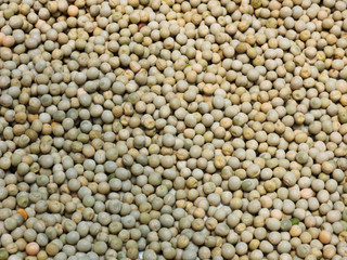 Green pea in market in Kochi, Kerala, India