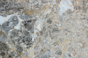 Texture of the cracked and scratched marble