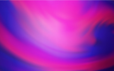 Fototapeta premium Light Pink vector abstract blurred background.