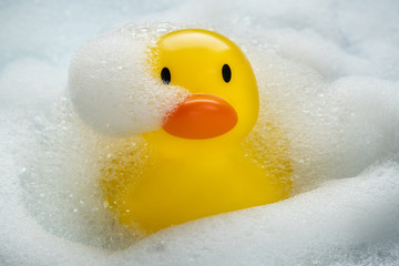 Rubber Duckie Bathtime