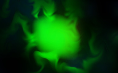 Dark Green vector glossy abstract backdrop.