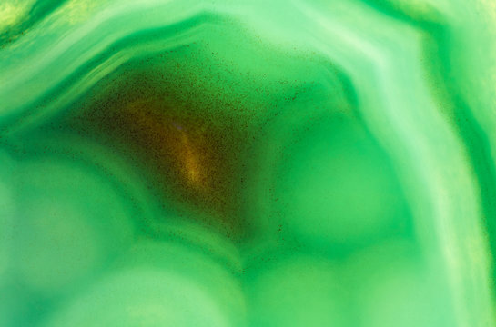 Green Agate Macro