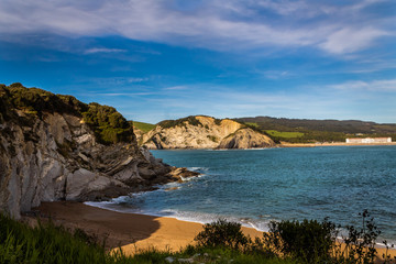 Hidden beach next to Barrika, Vizcaya