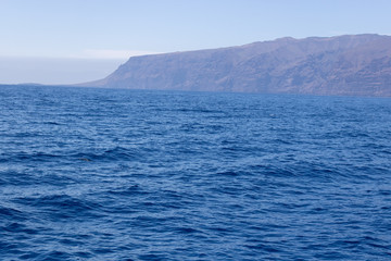 Obraz premium Beautiful view of Los Gigantes cliffs in Tenerife, Canary Islands,Spain.Nature background.Travel concept