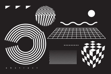 Modern Geometric Shapes Set