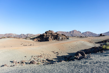 Landscape of El Teide National Park