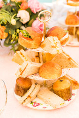 table and food decor event 