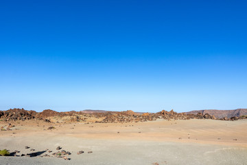 Landscape of El Teide National Park