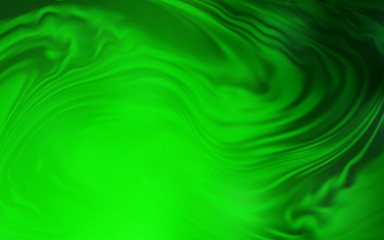 Light Green vector blurred shine abstract background.