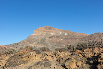 Landscape of El Teide National Park