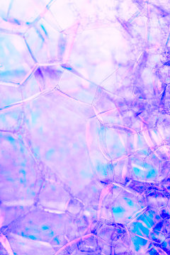 Disco Style Soap Abstraction Background