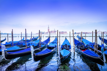 Naklejka premium beautiful morning at san marco in venice